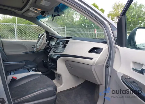 2011 Toyota Sienna Se from USA, damaged, VIN 5TDXK3DC4BS152605